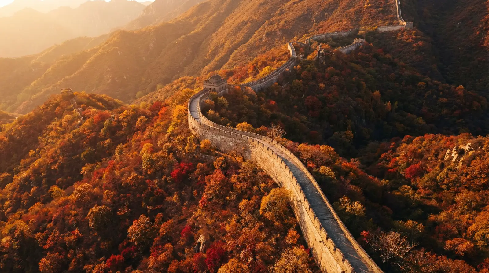 我的遗憾和你有关电影什么时候上映 秋日长城航拍全景
